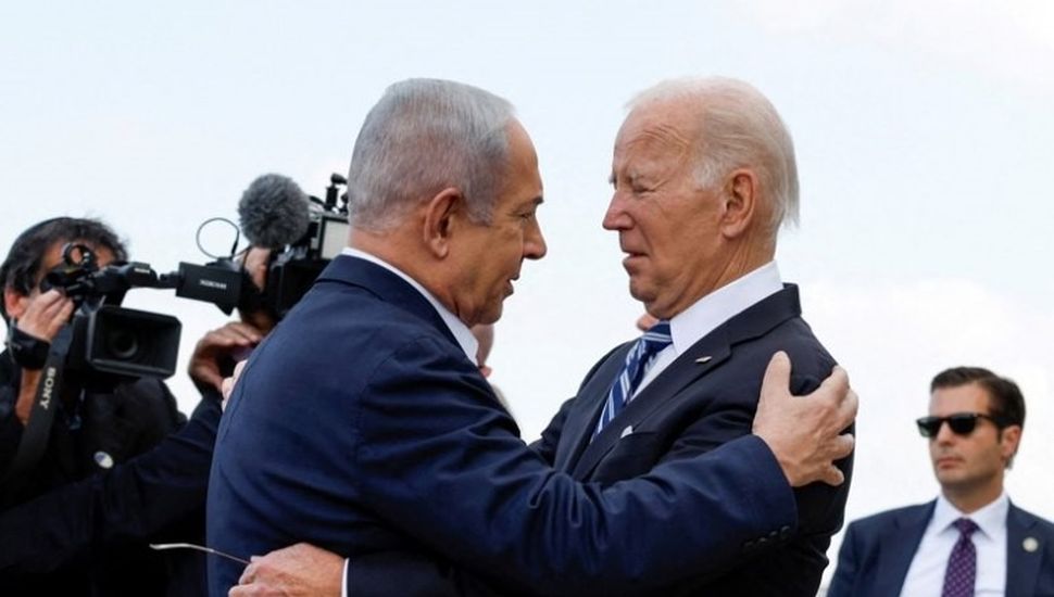 Joe Biden llegó a Israel en el momento de mayor tensión tras el ataque contra un hospital de Gaza