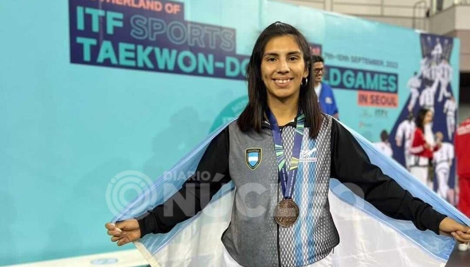 La saltense que buscará un podio en el Mundial de Taekwondo en Barcelona 2025