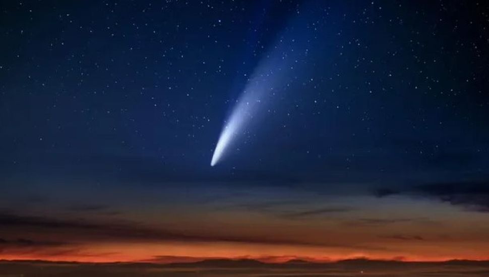 Un raro cometa que aparece cada 26 mil años se podrá ver en el cielo argentino