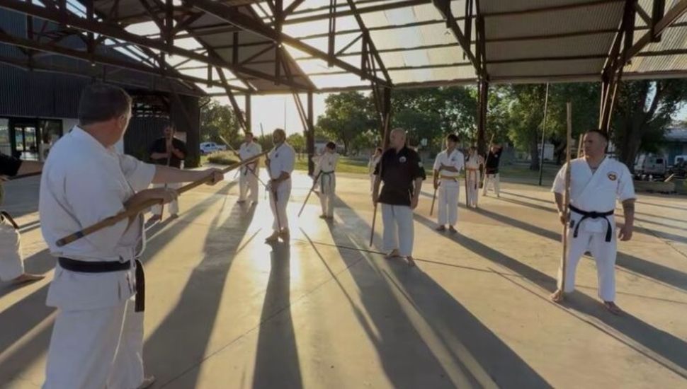 Pergamino vivió el segundo taller de Kobudo Jinbukan