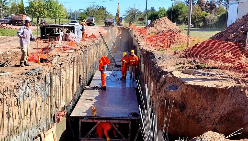 Toma forma la mega obra pluvial en Colón