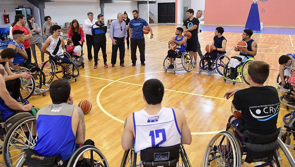 Una gran cantidad de deportistas participaron del "III Encuentro Nacional de Básquet para personas con discapacidad"