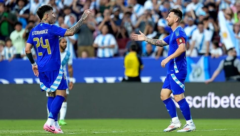 Argentina goleó a Guatemala