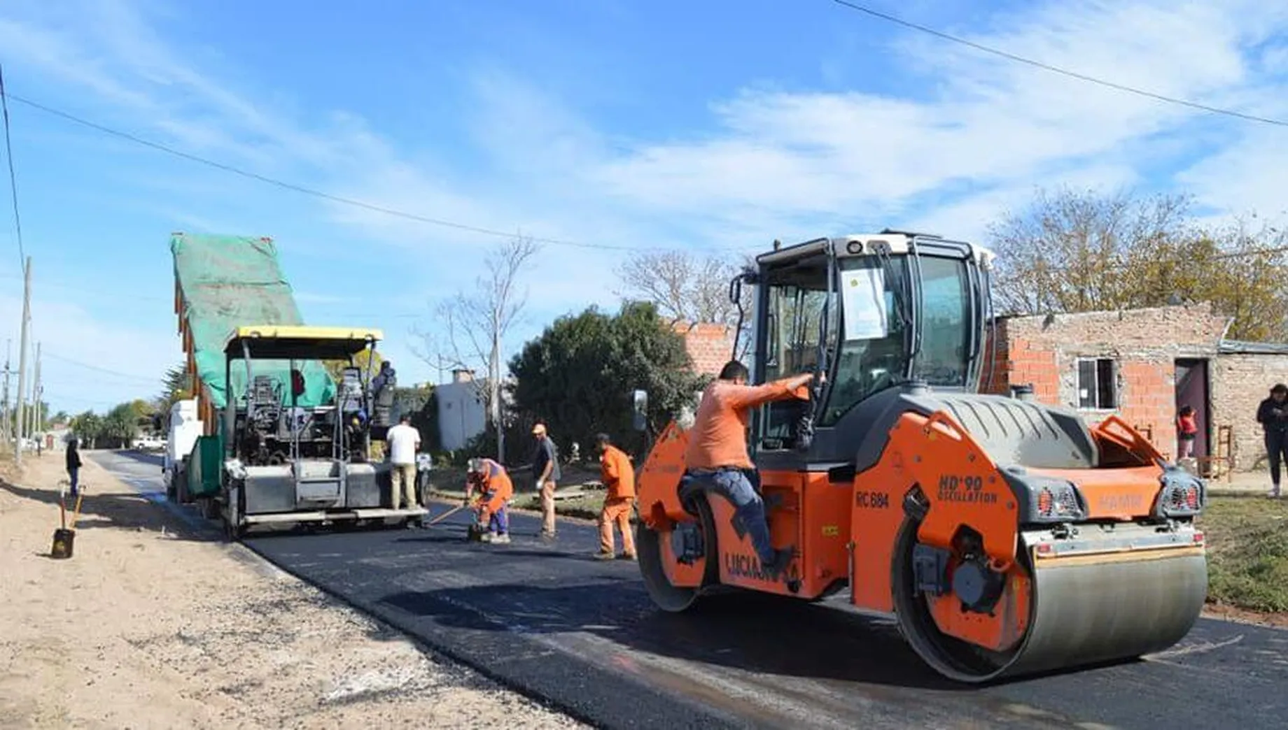 Cuáles son las obras de Nación que se encuentran frenadas en Pergamin ...