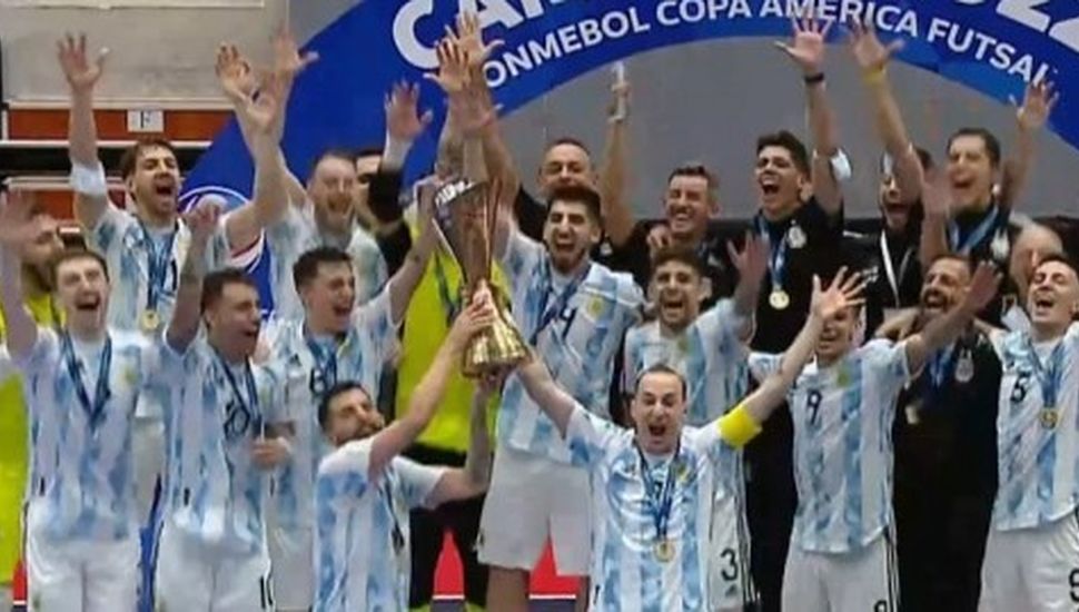 La Selección Argentina de Futsal ganó el oro en los Juegos Odesur