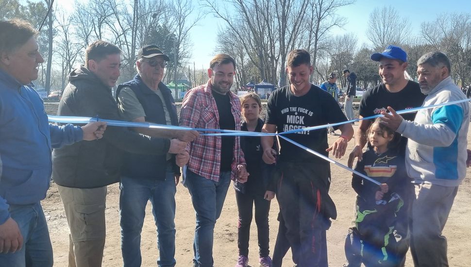 Quedó inaugurado el Kartódromo "Jorge Aníbal Sartori" en Rojas