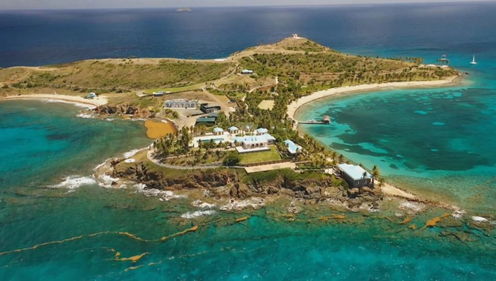 Demócratas publican imágenes de la isla privada del delincuente sexual Epstein en el Caribe