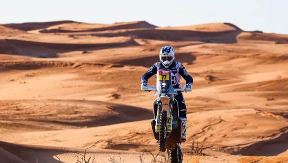 Luciano Benavides ganó la segunda etapa en el Rally Dakar