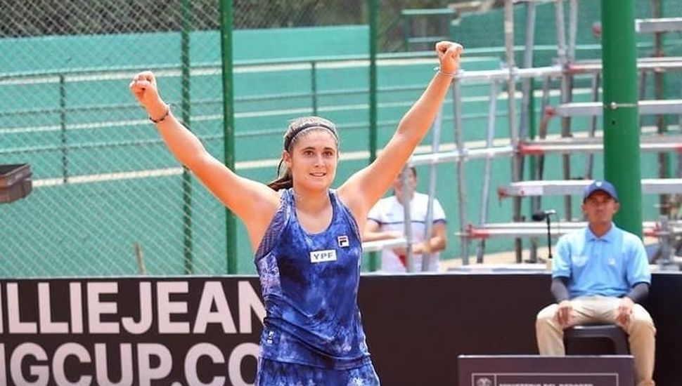 Julia Riera se coronó en dobles en Brasil