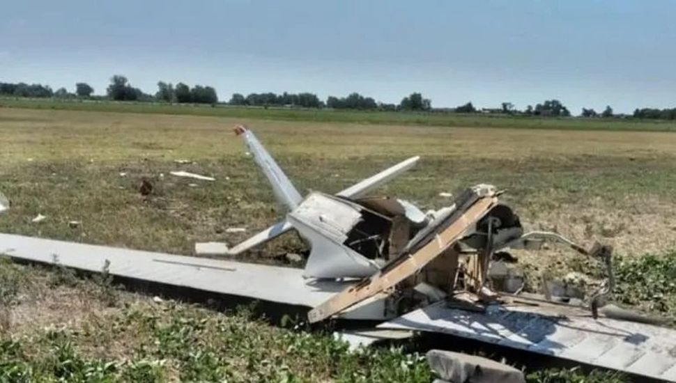 Se estrelló una avioneta en Rauch