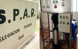 Se realizaron tareas de mejoramiento en el sistema de agua potable de Pearson