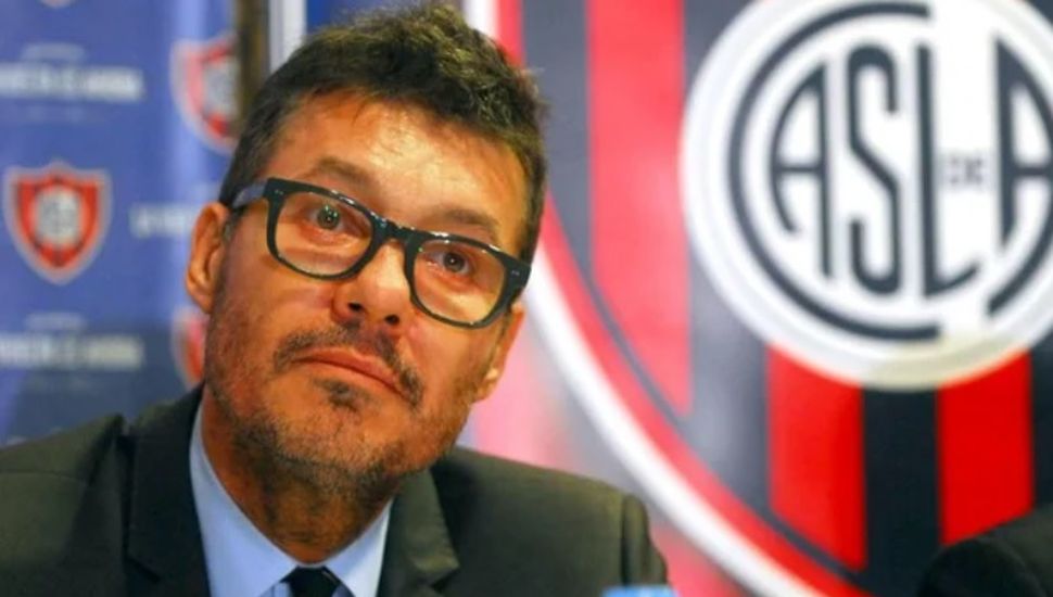 Tinelli intimó a San Lorenzo por una suma millonaria