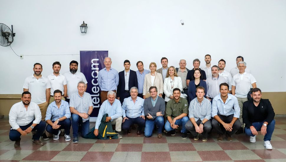 Telecom inauguró el primer cluster de conectividad en zonas rurales de Pergamino y Rojas