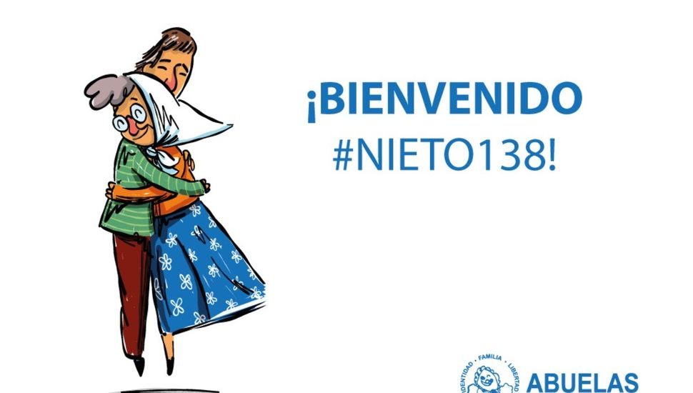 Las Abuelas de Plaza de Mayo anunciaron la recuperación del nieto número 138