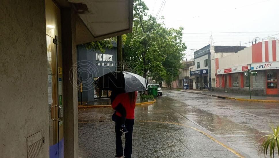 Temporal con intensas lluvias en Pergamino y la región