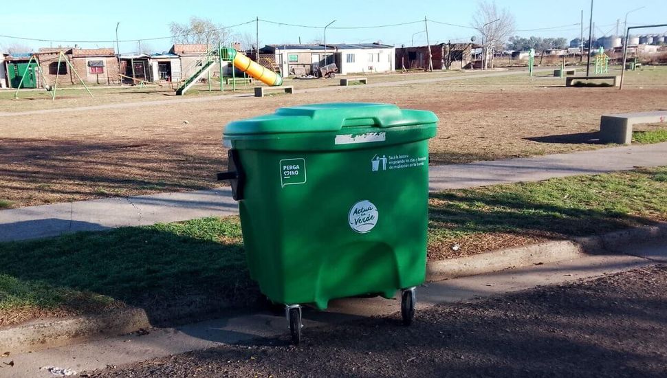 La contenerización llega a los barrios Tupac Amaru y La Lomita