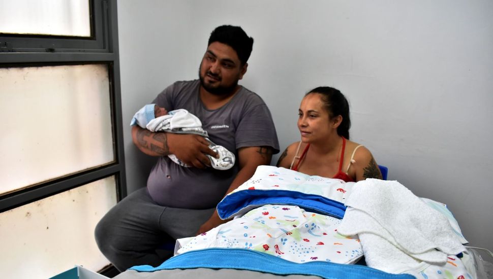 El primer bebé del 2024 dejó el Hospital San José