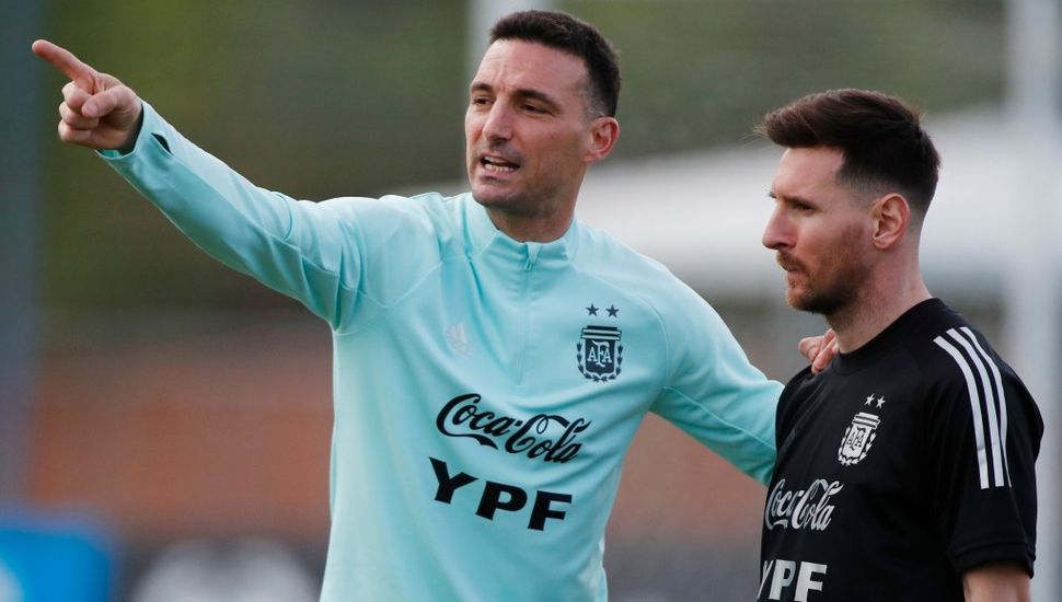Encuentro cumbre entre Messi y Scaloni en Rosario