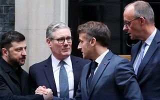 Apoyo de las potencias europeas a Zelenski