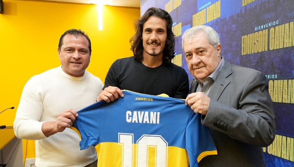 "Boca es una motivación para seguir en el fútbol", indicó Cavani