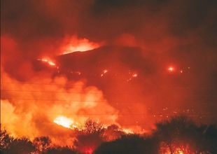 Los incendios en Córdoba no ceden: acechan a Capilla del Monte y su mítico cerro Uritorco