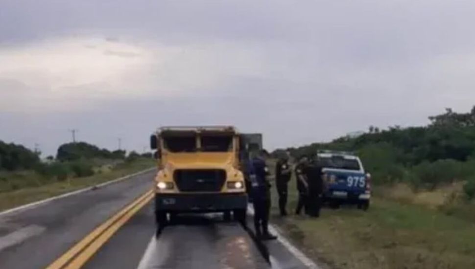 Un camión de caudales perdió dinero en la Ruta 12