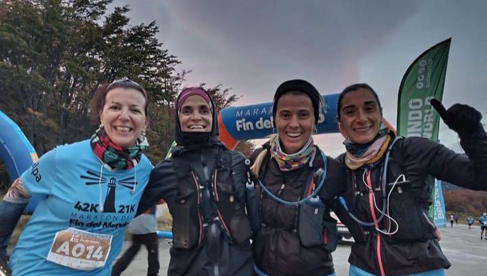 Las atletas colonenses que brillaron en la “Maratón del Fin del Mundo”