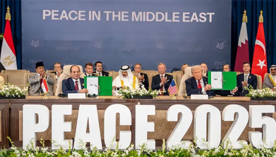 Histórico acto de acuerdo de apoyo a la paz en Gaza