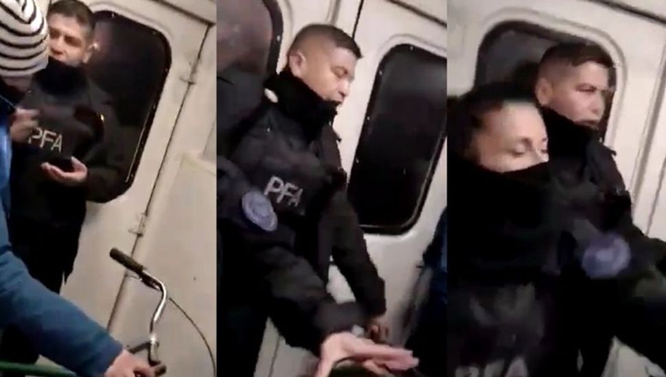 Violento ataque a dos policías de la Federal arriba de un tren