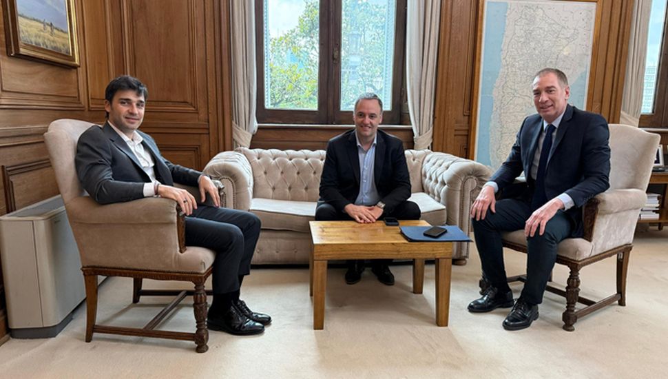 Diego Santilli comenzó una serie de reuniones con gobernadores