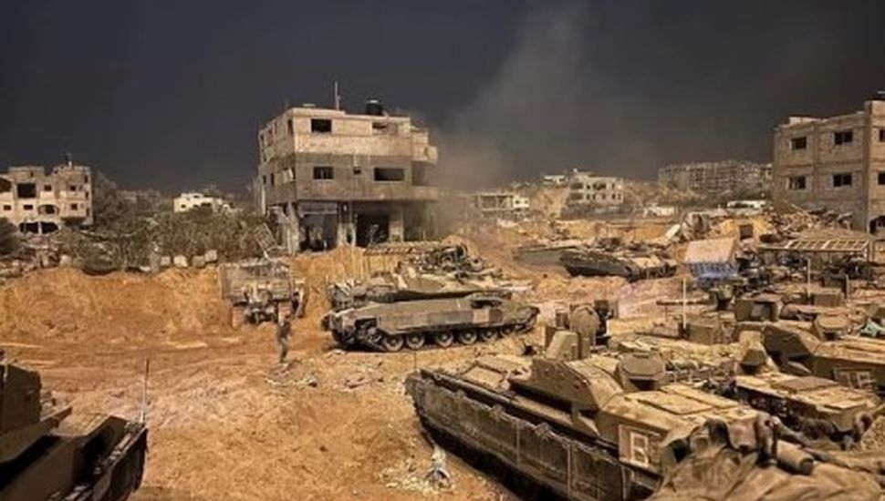 Israel comunicó que rompió la línea defensiva de Hamás