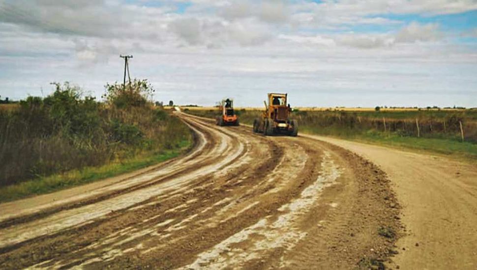 Caminos rurales: los partidos de Pergamino, Colón y Salto han sido incluidos en el plan de mejoramiento