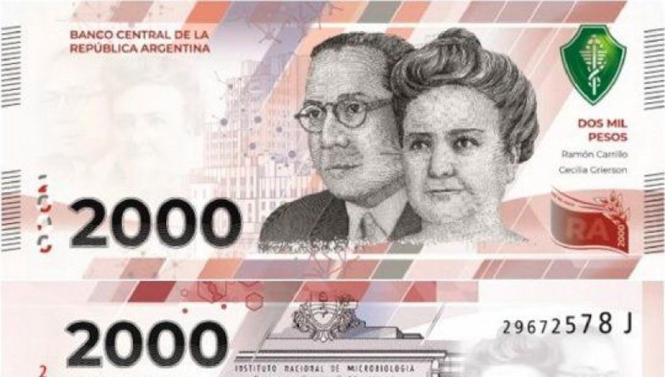 Cuándo saldrán a la calle los nuevos billetes de 2 mil pesos