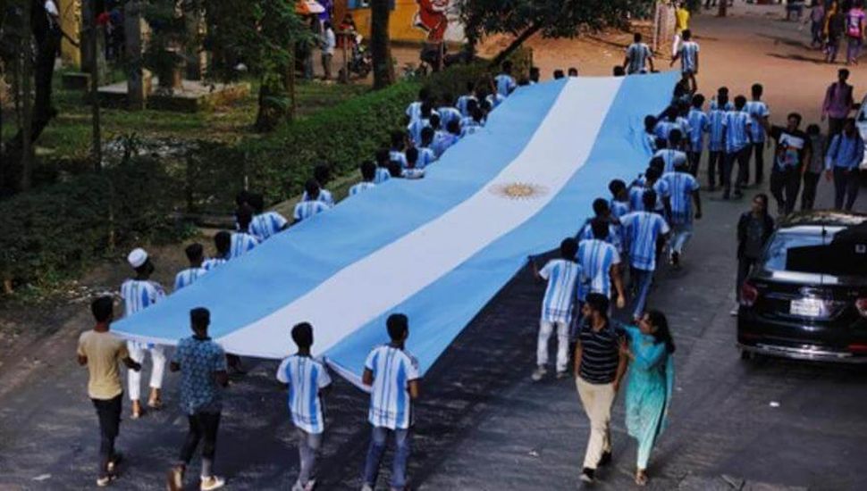 En distintos países del mundo celebraron la consagración de Argentina