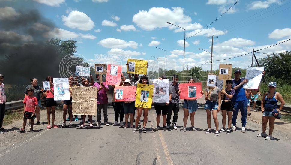 Los familiares de Martín Férnandez reclamaron justicia por la muerte del menor