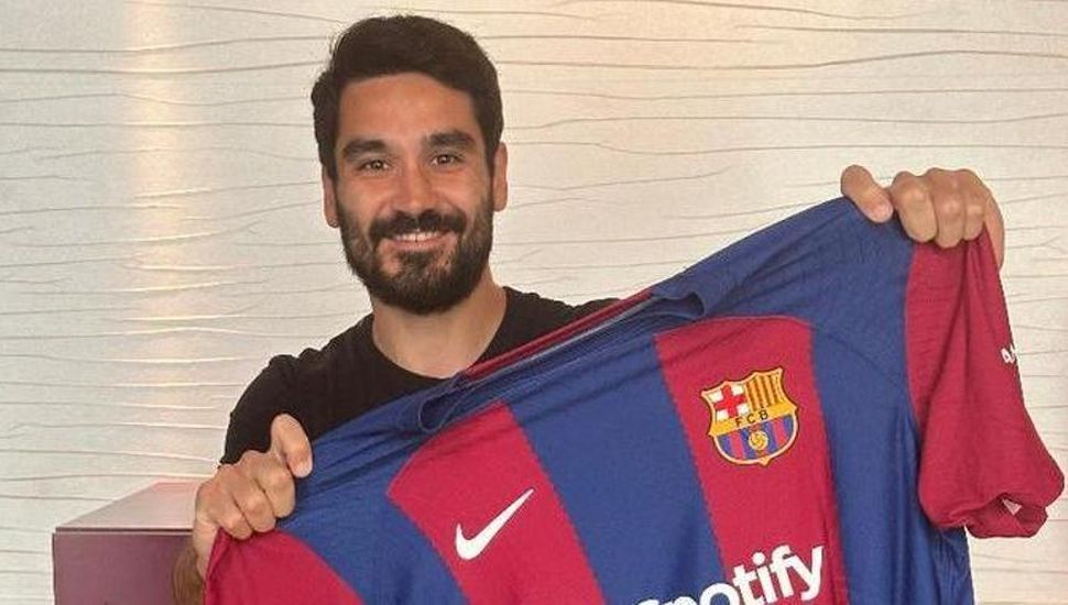 Barcelona presentó a Ilkay Gundogan