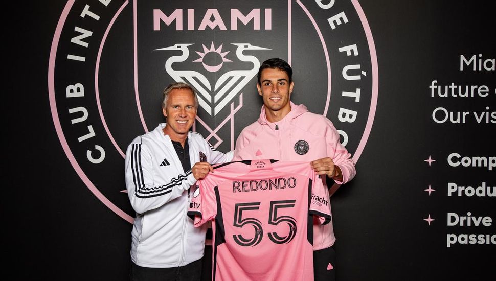 Federico Redondo fue presentado en el Inter Miami