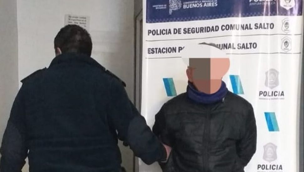 Detienen en Salto un sujeto imputado por amenazas y uso de arma de fuego