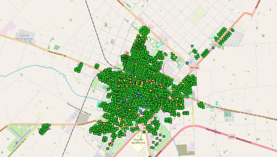 El barrio Jorge Newbery se suma al plano “verde” de la ciudad