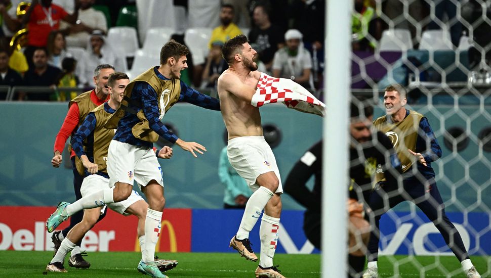 Croacia eliminó a Brasil por penales y son semifinalistas