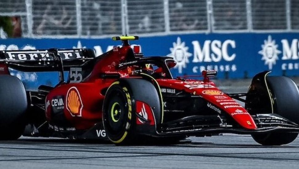 Sainz terminó con la racha de victorias de Max Verstappen