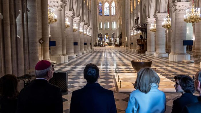 Primeras imágenes de la iglesia de Notre Dame a cinco años del incendio