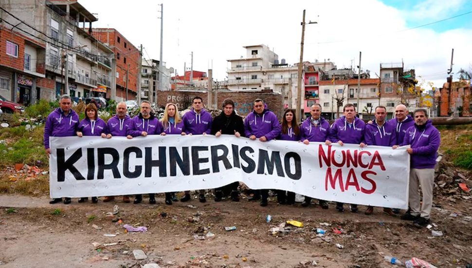 El Presidente eligió una foto polémica para arrancar la campaña electoral