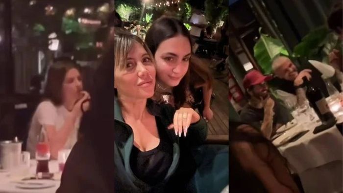 Wanda Nara, L-Gante, Mauro Icardi y la China Suárez, juntos en un boliche porteño