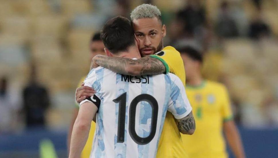 El mensaje de Neymar para Messi: "Felicidades hermano"