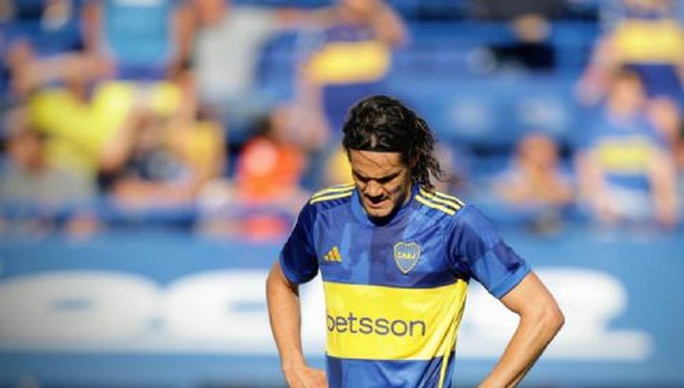 Por lesión, Cavani fuera de la lista de concentrados en Boca
