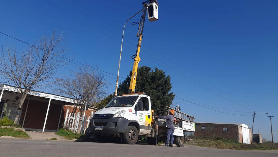 Nueva luminaria LED para tres barrios de la ciudad