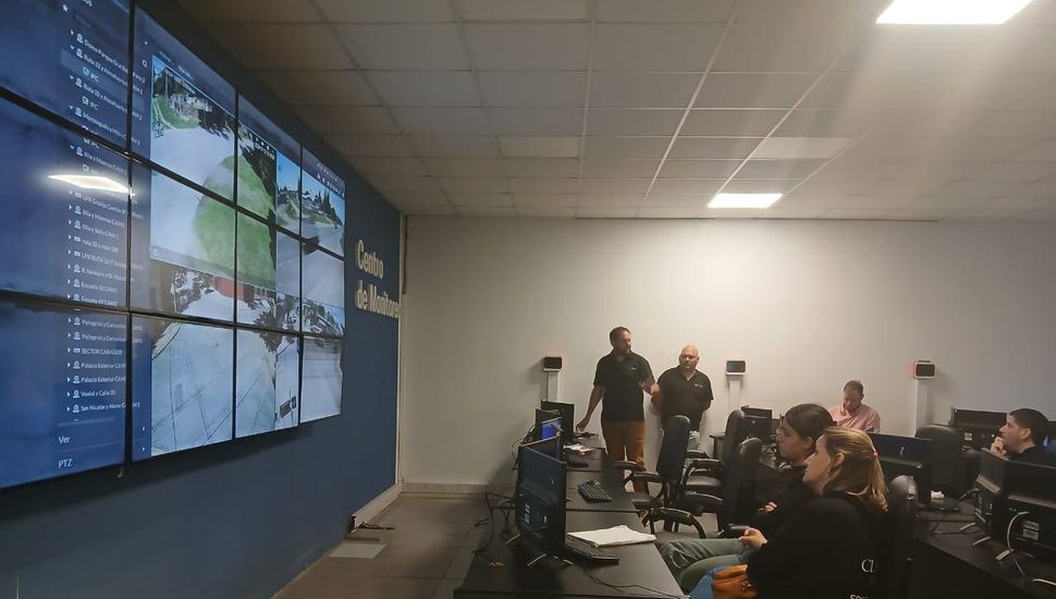 El personal del Centro de Monitoreo recibió una importante capacitación