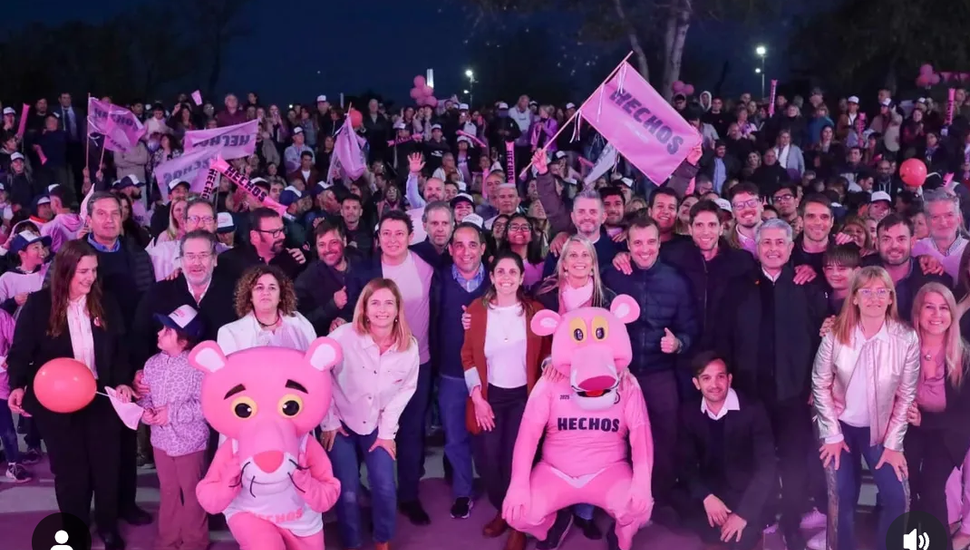 "Hechos" cerró su campaña en el Parque Ugarte con la presencia de las principales figuras del espacio