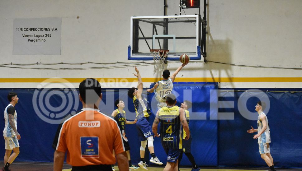 Dos partidos cierran la primera fecha del básquet local